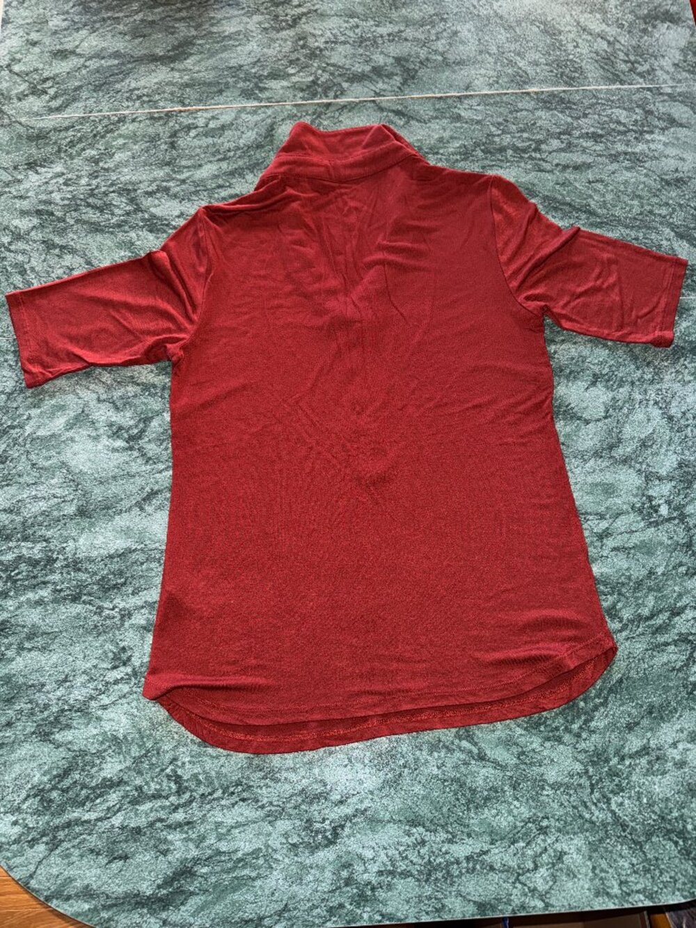 Cleo Red Tunic Top - Picture 6 of 7